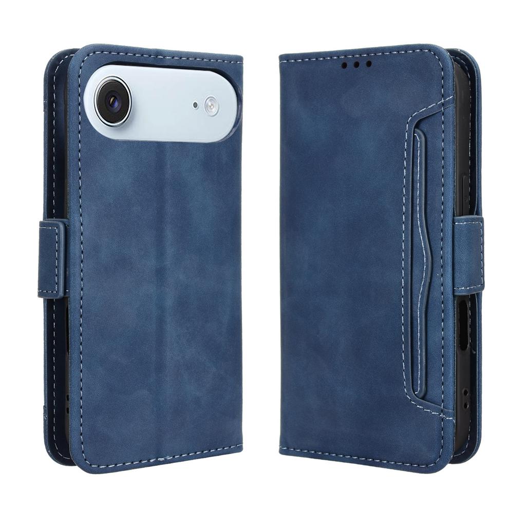 For iPhone Air Leather Case Phone Wallet Cover with Multiple Card Slots