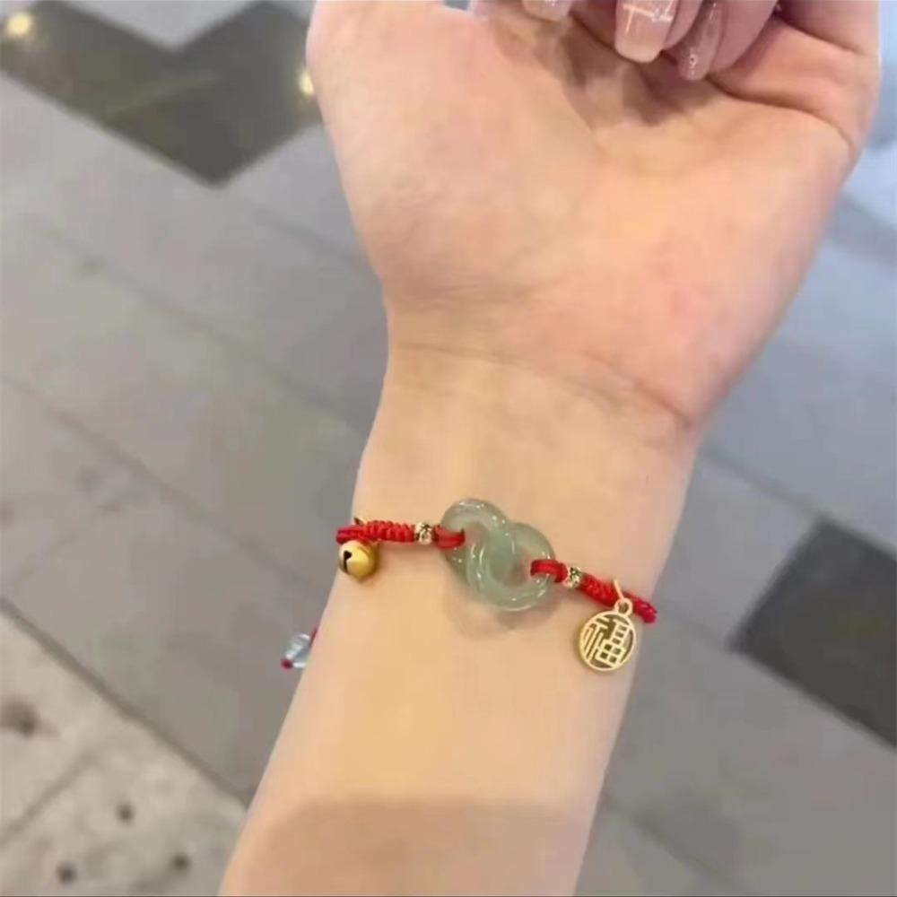 Imitation Hetian Yutu Fu Brand Bracelet Women's Design High-value Bracelet Girlfriend Gift