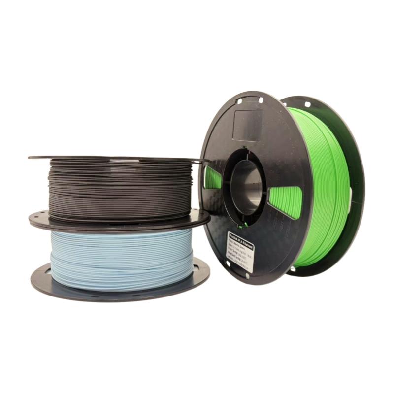 Prounik Filaments for PLA 3D Printer PLA Plus 3D Printer Filament High Quality 3D Colored Filament 1.75mm 1kg зелёный