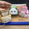 Cute Bread Maker Panda Creative Keychain Decompression Toy Accessories Exquisite Keychain Cartoon Gift