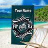 1pc Fashion Cool Eagle Logo3 Beach Towel with Custom Name, Beach/Swimming/Bath/Picnic/Camping Towel, Suitable for Seaside Beaches