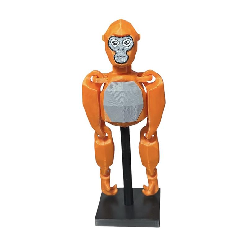 Gorilla Tag Figurine Fidget Flessibile Scimmia Stampata 3D Bambole con Articolazioni Mobili Giocattoli Animali Cartoni Animati Decorazioni per la Casa Regali di Compleanno per Bambini