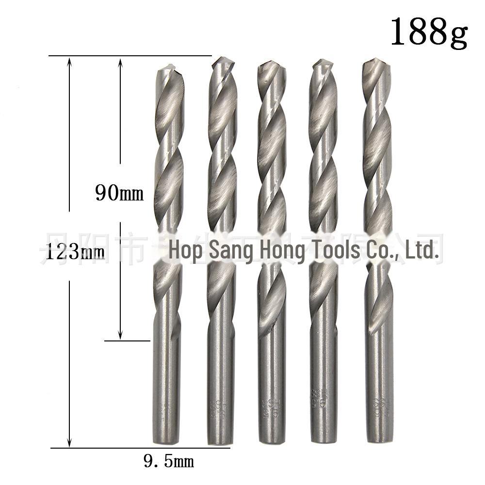 10-Piece High-Speed Steel Twist Drill & 5-Piece Hand Drill Bit Set