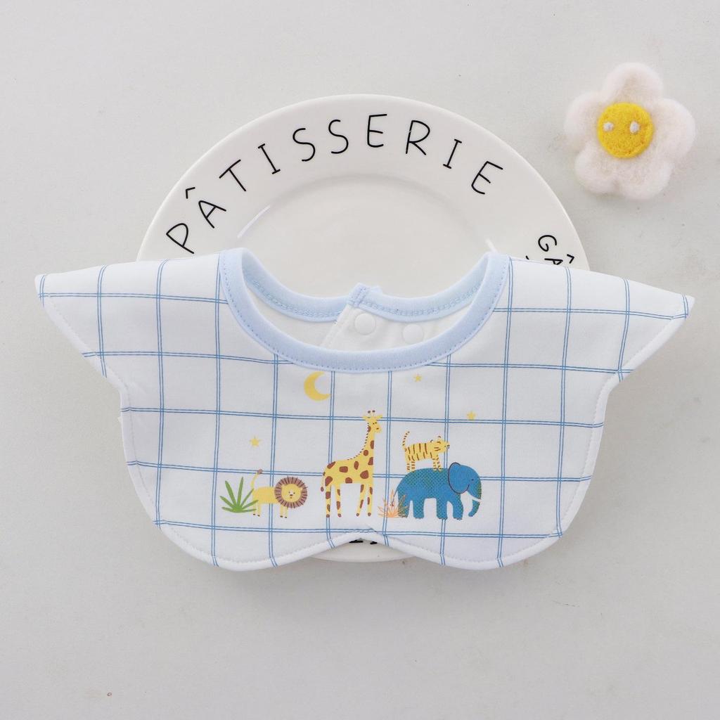 Autumn/Winter Baby Bibs: Anti-Spit Milk, Pure Cotton, Absorbent & Moisture-Wicking Newborn Feeding Bib