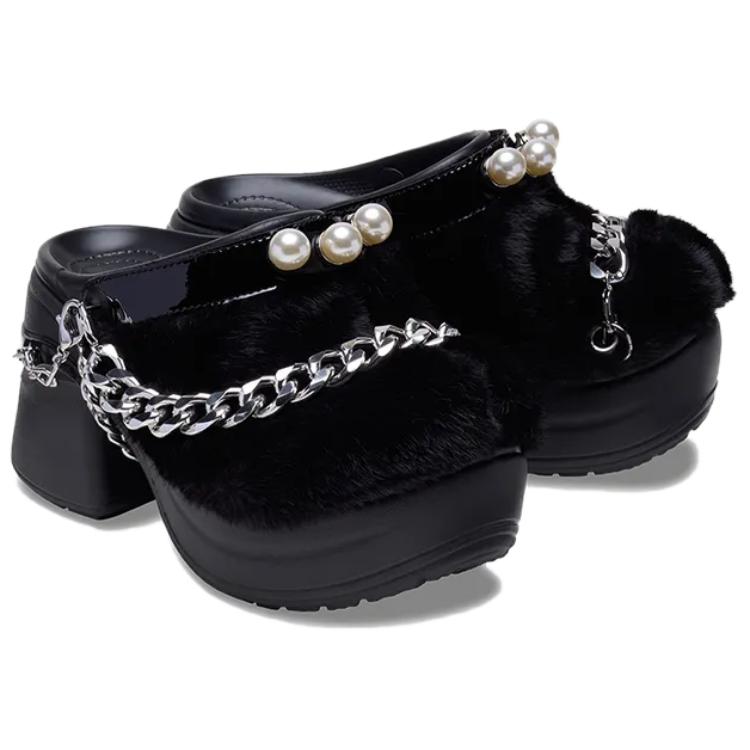 Crocs Fashionable Quality Clogs Women Footwear Black 210683-001