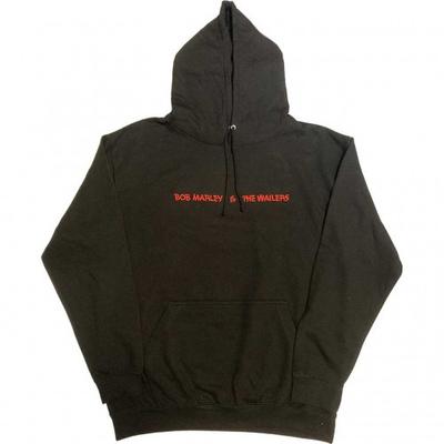 Bob Marley Unisex Adult Wailers One Love Portrait Embroidered Pullover Hoodie