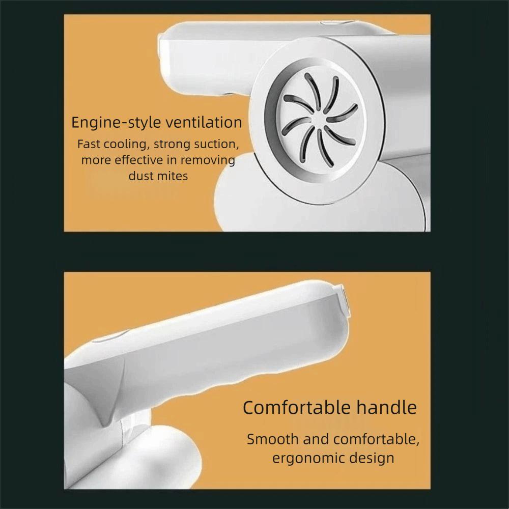 Tiefenreinigung Handstaubsauger für Betten Starke Saugkraft Milbensauger Matratzenreinigung