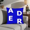 1pc Brand Ader Error Pillow Case Square Pillow Bedroom Sofa Leisure Comfort Cushion Car Living Room Home Decoration