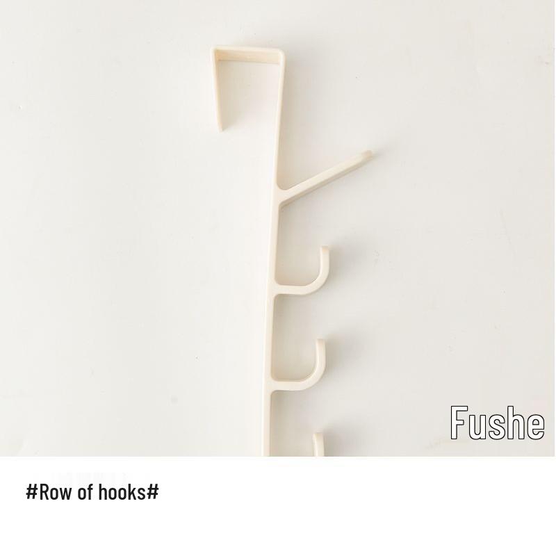 Dorm Bedside Hanging Hook: No-Drill Bunk Clothes Hanger & Storage Rack.