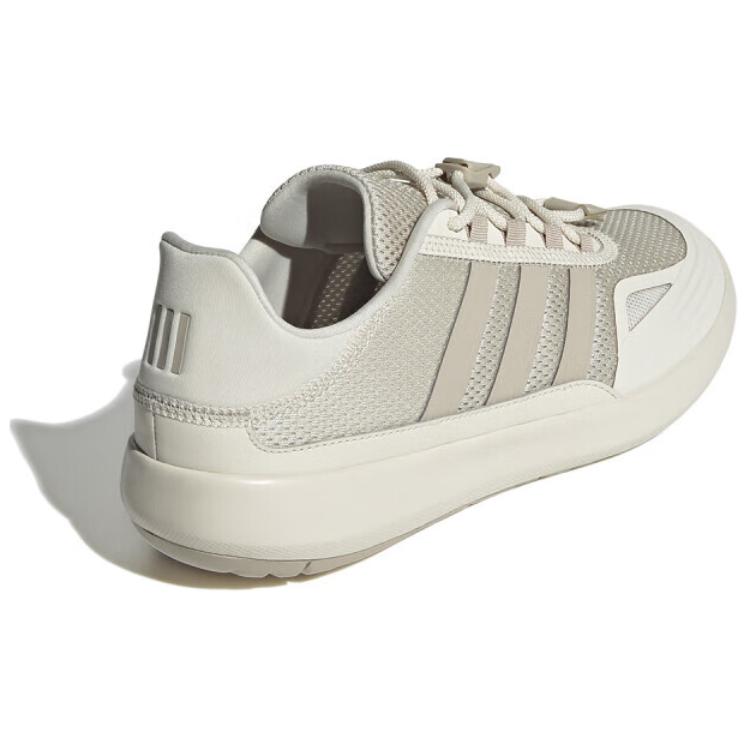 Adidas Roamboat Lightweight Comfortable Durable Breathable Low-Top Running Shoes Unisex Sneakers Brown White JH9757