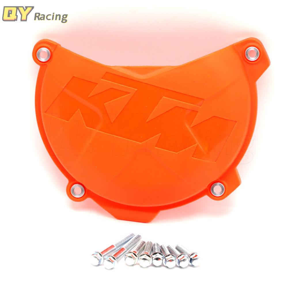 Clutch Cover Water Pump Guard Protector Oil Fuel Filler Cap For KTM 250 350 SXF EXCF XCF XCFW Freeride SIX DAYS SX-F EXC-F XCF-W