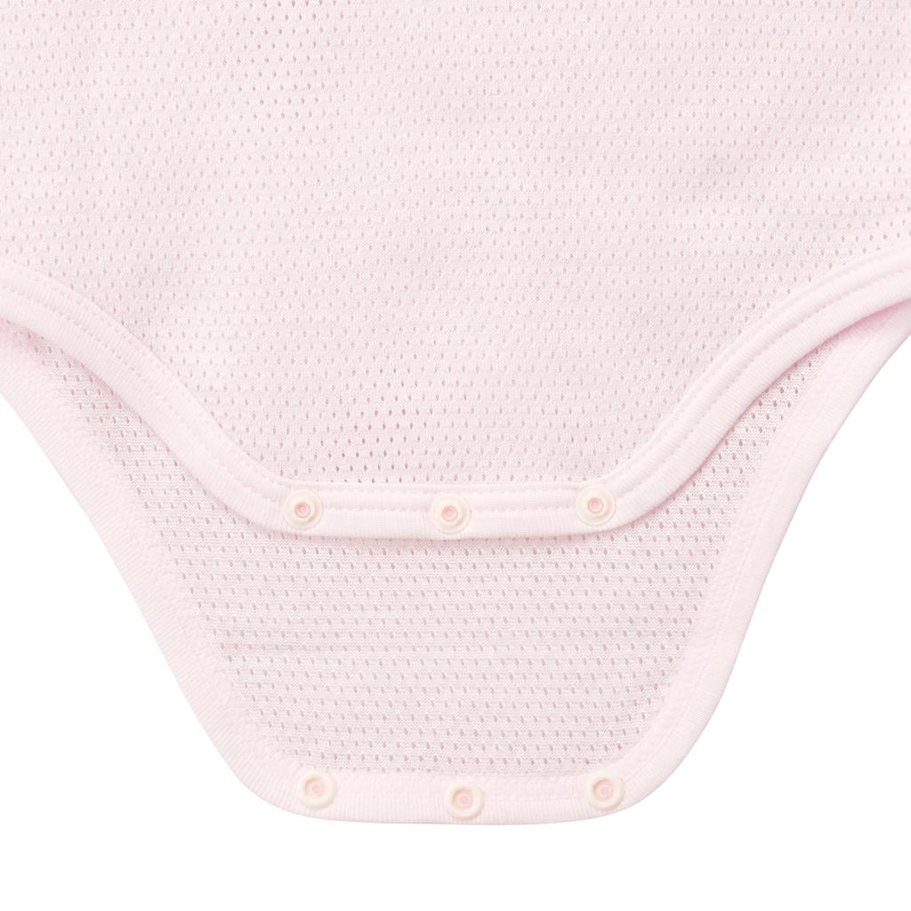 MIKI HOUSE Baby Camisole Body Solid Made in for Baby Size Shirt, Color, 100% Cotton, Japan, Girls, & Kids, 80cm, Pink, 40-1518-142