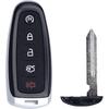 Car Key Fob Replacement Fits For Ford Explorer Edge 2011-2015 Expedition Flex Taurus 2013- Focus Escape Lincoln MKS MKT MKX Navigator Keyless Entry