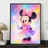 Disney Minnie Mouse Diamond Paint Art Kit Mosaic Painting Diamond Art Home Room Decor Gift