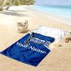 Hertha BSC Custom Name Print Beach Towel, Large Soft Quick Dry Towel for Beach Camping Swimming