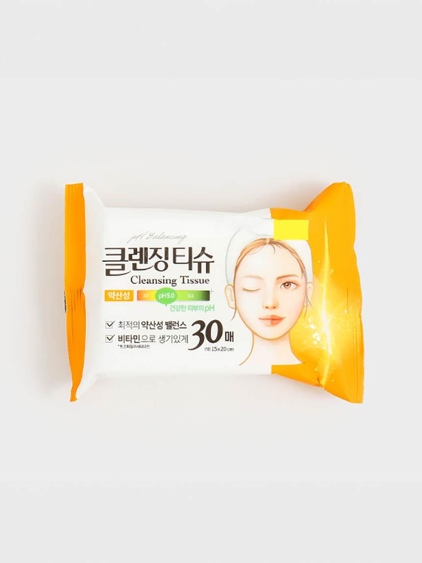 pH-Balanced Cleansing Wipes (30 Sheets) 1ea