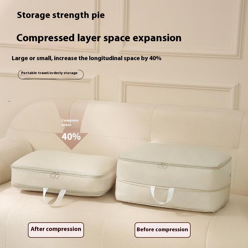 Travel Compression Packing Cubes Storage Bags for Down Jacket Travel Supplies Large Capacity Travle Bag for Down Cotton Quilt