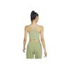 Nike Yoga Dri-Fit Luxe Logo Print Short Sports Tank Top Women Tops Matcha-Green DQ6033-386