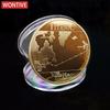Gold Plated Coin Titanic Ship Collectible Coins Incident Art Collection Medal Commemorative Coins Souvenir for Home
