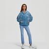 Women's Fashion Daily  Casual V-Neck Long Sleeve Printed Top