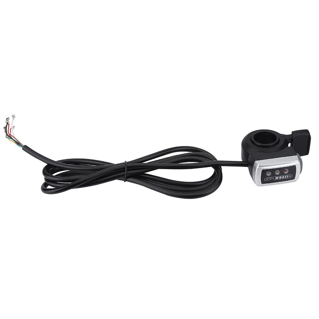 36V Speed Control 6 Wires Thumb Throttle On Left   Right Handle for E Bike Electric Bicycle