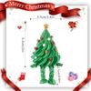 3D Printed Mini Desktop Christmas Tree Movable Stand Christmas Holiday Decor Compact Desktop Ornament Office & Home Holiday Atmo