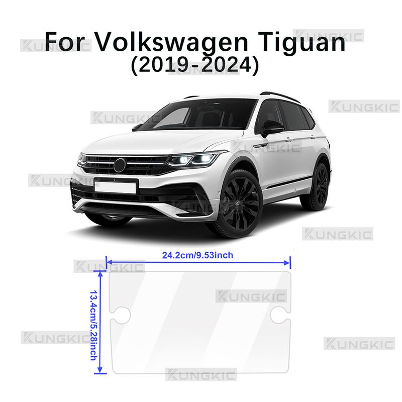 Tempered Glass Screen Protector for Volkswagen Tiguan      2024 HD Clear 8 Inch GPS Navigation Film Sticker