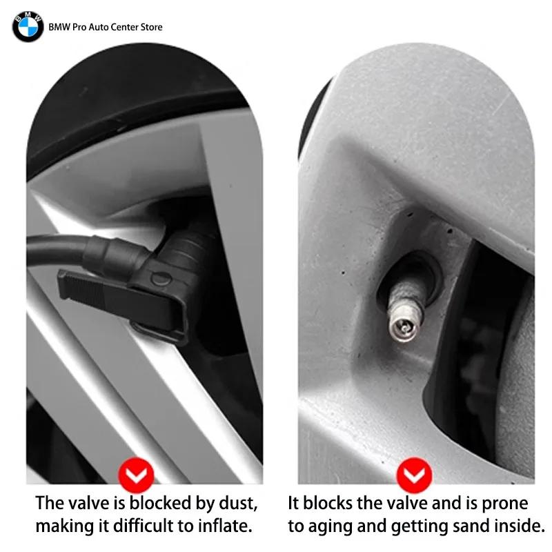 4Pcs Car Wheel Tire Valve Air Stem Cap for BMW M Performance E36 E46 E90 E60 F10 F30 E39 F20 E87 E92 G30 X5 E70 E91 G20 X1