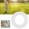 Plastic Diameter Golf Putting Green Hole Cup Ring Training Aid Tool Accessories
