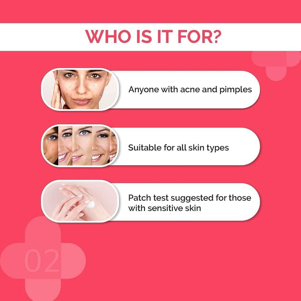 The Derma Co 2% Salicylic Acid Clay Face Mask 50 g Pack for Acne Prone Skin Men & Women