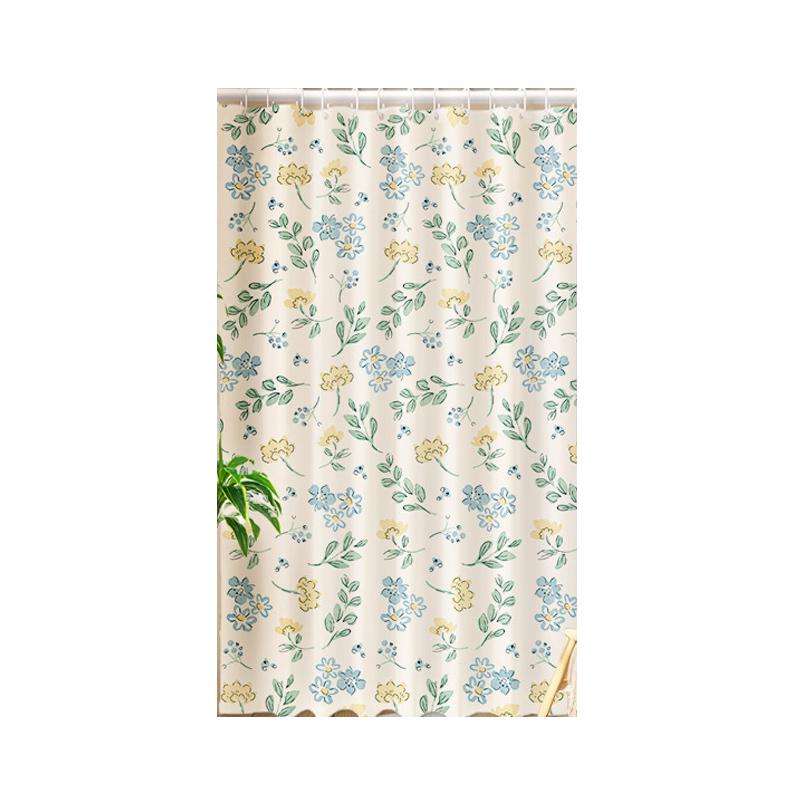 Punch-Free Movable Room Divider Curtain for Bedroom Privacy