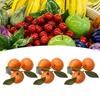 Fake Orange Artificial Display Decors Fake Food Lifelike