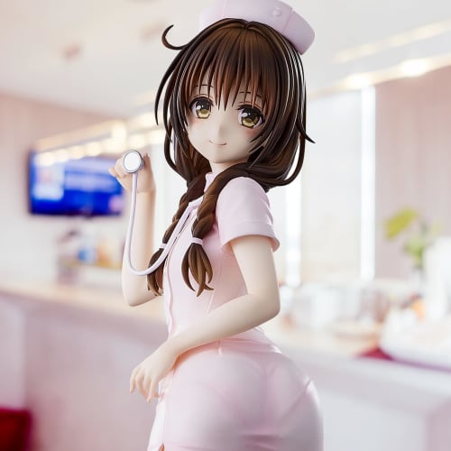 To Love-Ru Darkness" Mikan Yuuki Nurse Costume Non-Scale PVC & ABS Painted Complete Figure