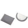 Kuchenprofi Vario Pastry Spatulas, 2 Pcs, Stainless Steel/silicone/plastic, 12 X 8.5 Cm
