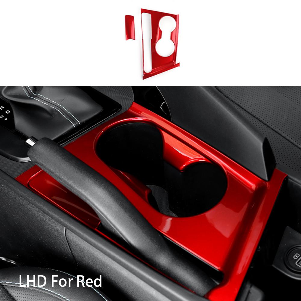 RHD/LHD For Hyundai Elantra CN7-N Line - Red Car Central Console Water Cup Holder Trim Cover Interior Styling