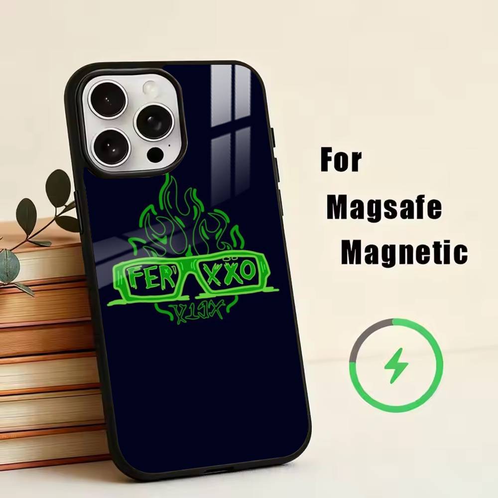 Singer F-Ferxxo SIXDO Phone Case For iPhone17,16,15,14,13,12,11 Plus,Pro Magnetic For Magsafe Wireless Charging