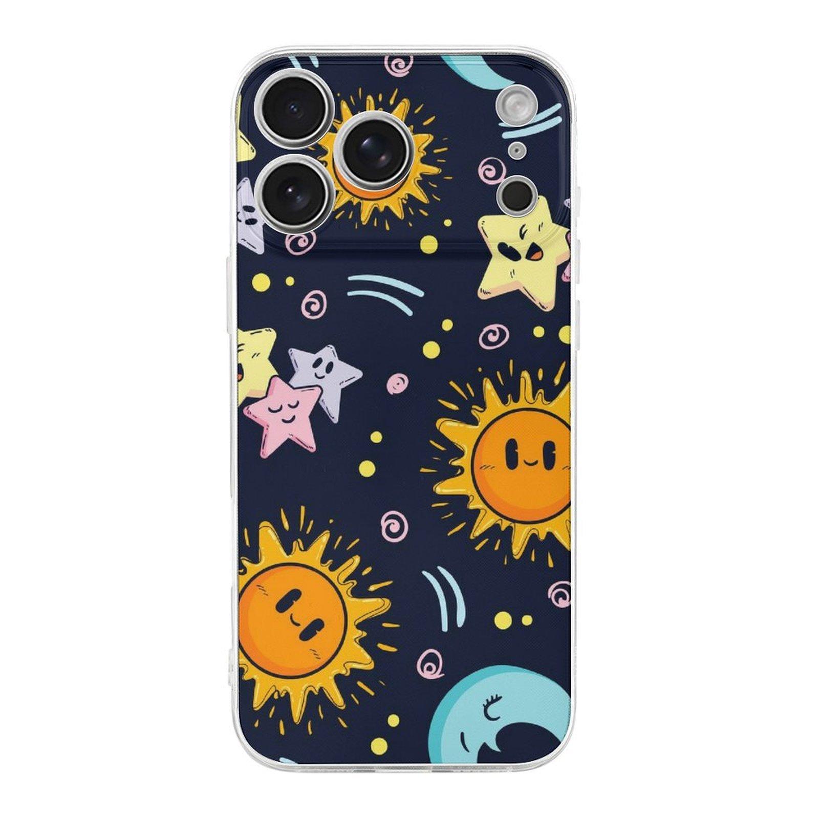 

1 Pack For Iphone 17/17Air/17Pro/17ProMax Flexible Border Tpu Case With Shockproof Padding Anti-Scratch Coating And Sleek Slim Style IPHONE-17ProMax