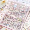 DIY Miniature Scene Stickers Cartoon Miniature Scene Collection New Notebook Sticker  Children Gift