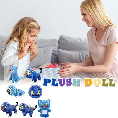 Plüschpuppe, Spielzeuggeschenk, Cartoon, Stoffpuppe für Kinder, Geschenkkissen für Kinder