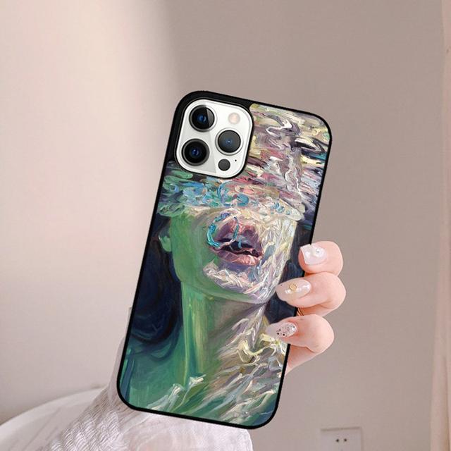 

Abstract Art Underwater Boy Girl Phone Case Cover for iPhone 17 Air 16e 15 14 13 11 12 Pro Max Plus Shell Coque iPhone 13