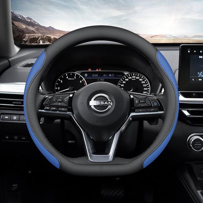 Rutschfeste Universelle Lenkradabdeckung für Nissan Sylphy, Teana, X-Trail, Qashqai, Kicks - Leicht & Ultradünn für Alle Jahreszeiten