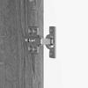 Sideboard Grey Sonoma 66 x 34.5 x 90 cm Particle Board