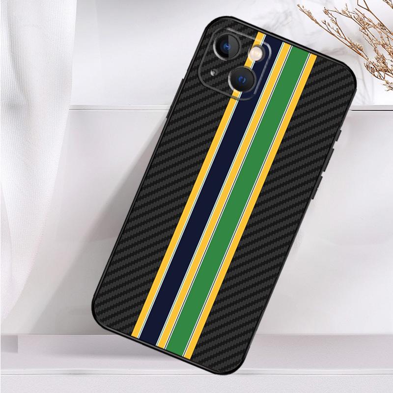 

Чехол для телефона Ayrton Senna F1 Racing для iPhone 14 13 12 11 16 15 Pro Max Plus Mini 7 8 X XR XS Max, мягкий чехол iPhone 16 Plus