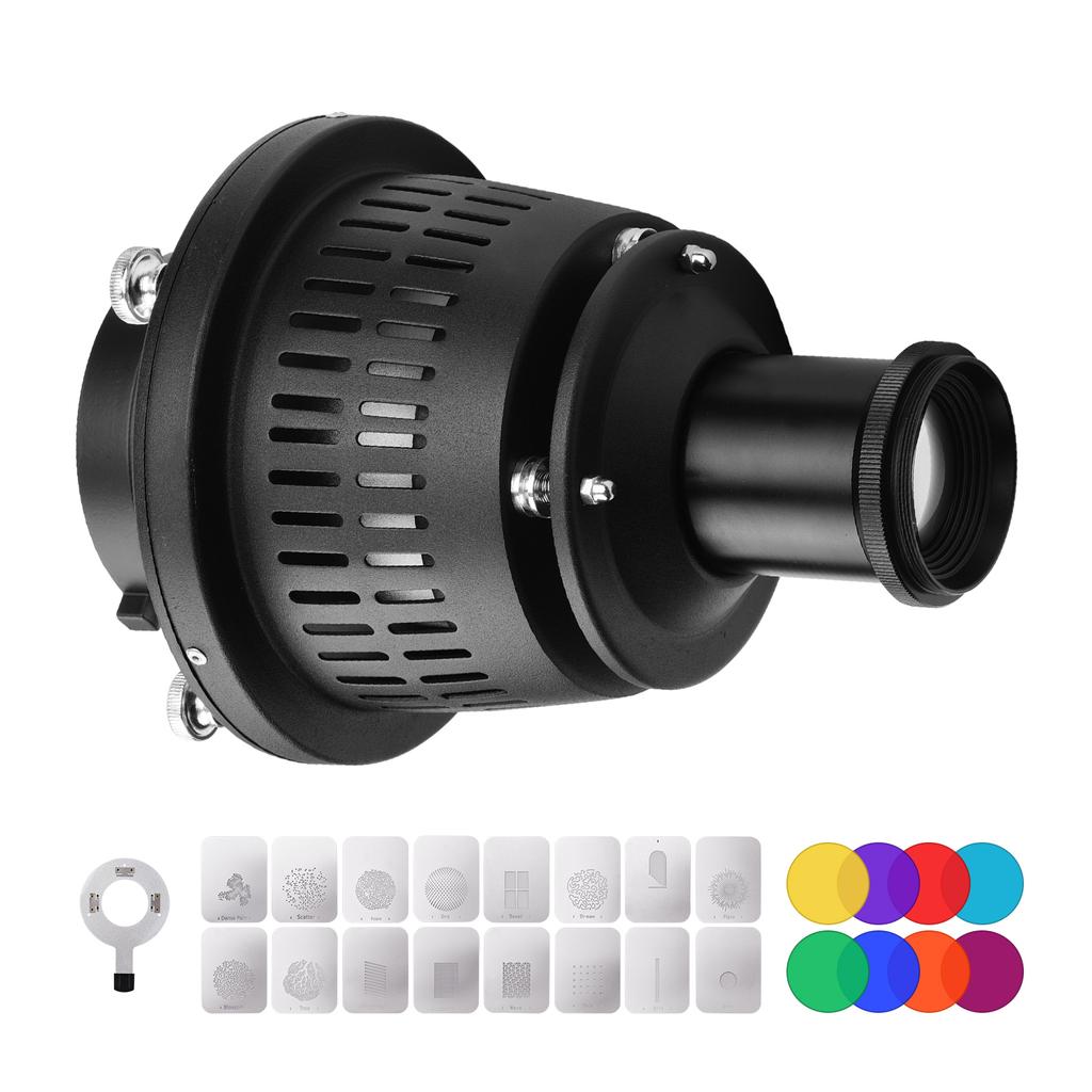 Bowens Mount Optical Snoot Conical Focalize Kondenzátor Art Speciální efekty Tvarovaný paprsek světla