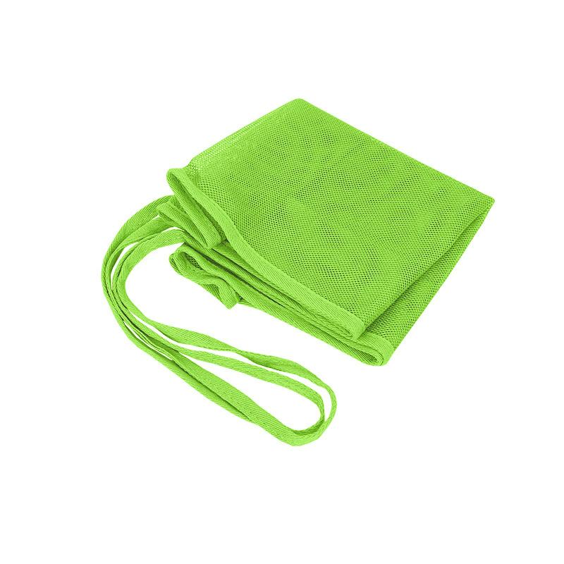 Ins Wind Transparent Mesh Shopping Bag Fashion Light And Versatile Large-capacity Portable Shopping Bag Beach Mesh Bag