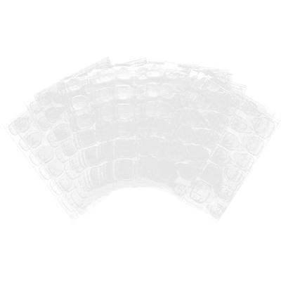 50 Sheet Thin Nail Adhesive Tabs Long Lasting Double Sided Waterproof Transparent Breathable Nail