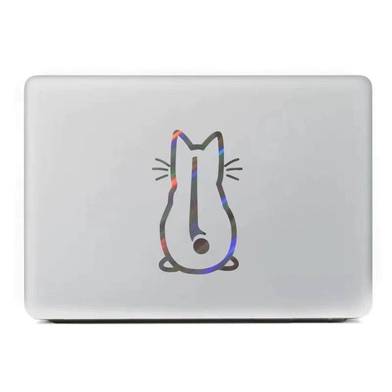 Car Interior Stickers Art Design Fun Cat Car Dtickers Window Rear Glass Car Fecoration Car Styling Sticker And Decals For Toilet