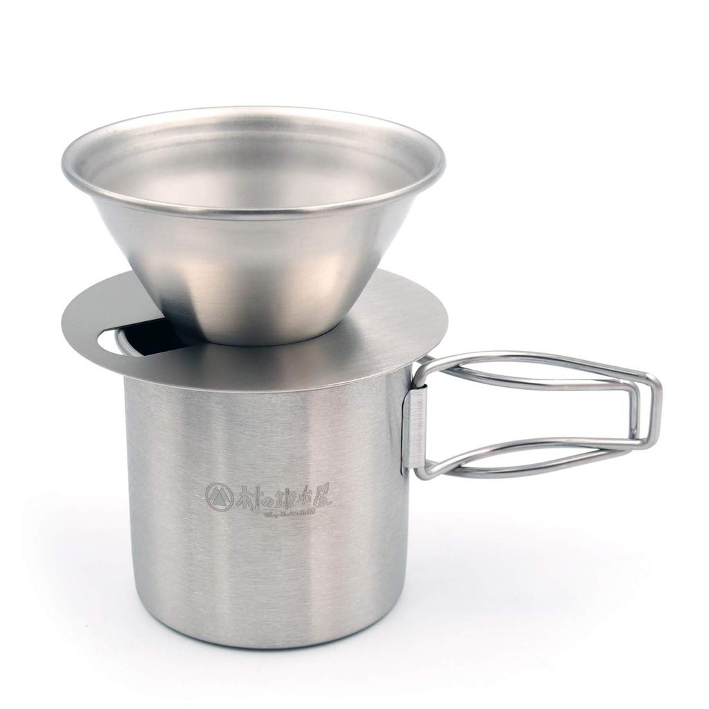 in Village Blacksmith Touring Kettle Cooker Dripper Set storage [Made Tsubamesanjo] & (with bag) MK-6549