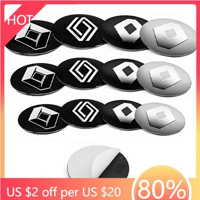 Capace Roți 4 Bucăți 56/60/65mm Autocolante Roți Auto Capac Central Roată Emblema Mașină Insignă Decal Pentru Renault Megane 2 3 Clio Koleos Kadjar Capt