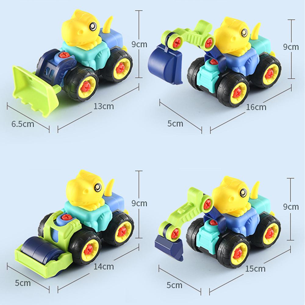 Children Disassembly Construction Engineering Car Toy Building Toys Truck China Mainland